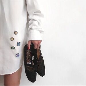 NWT/NIB Toms Women’s Glitter Classics